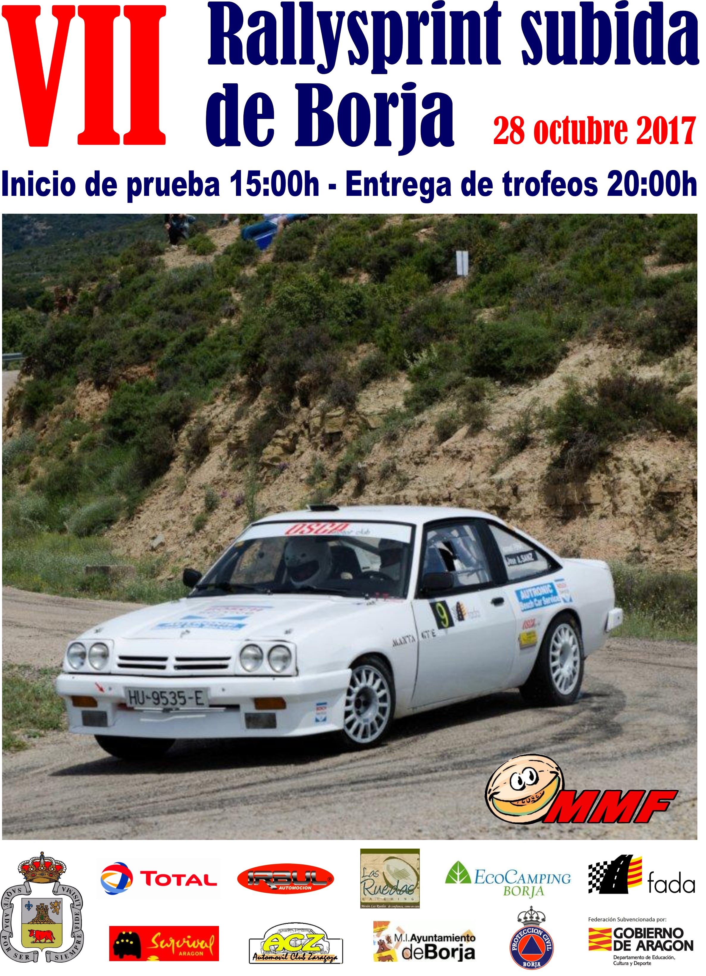 Victoria navarra en el VII Rallysprint Subida de Borja.